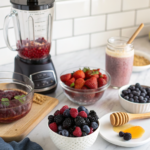 How to Prepare a Berry Smoothie with HoneyIngredients